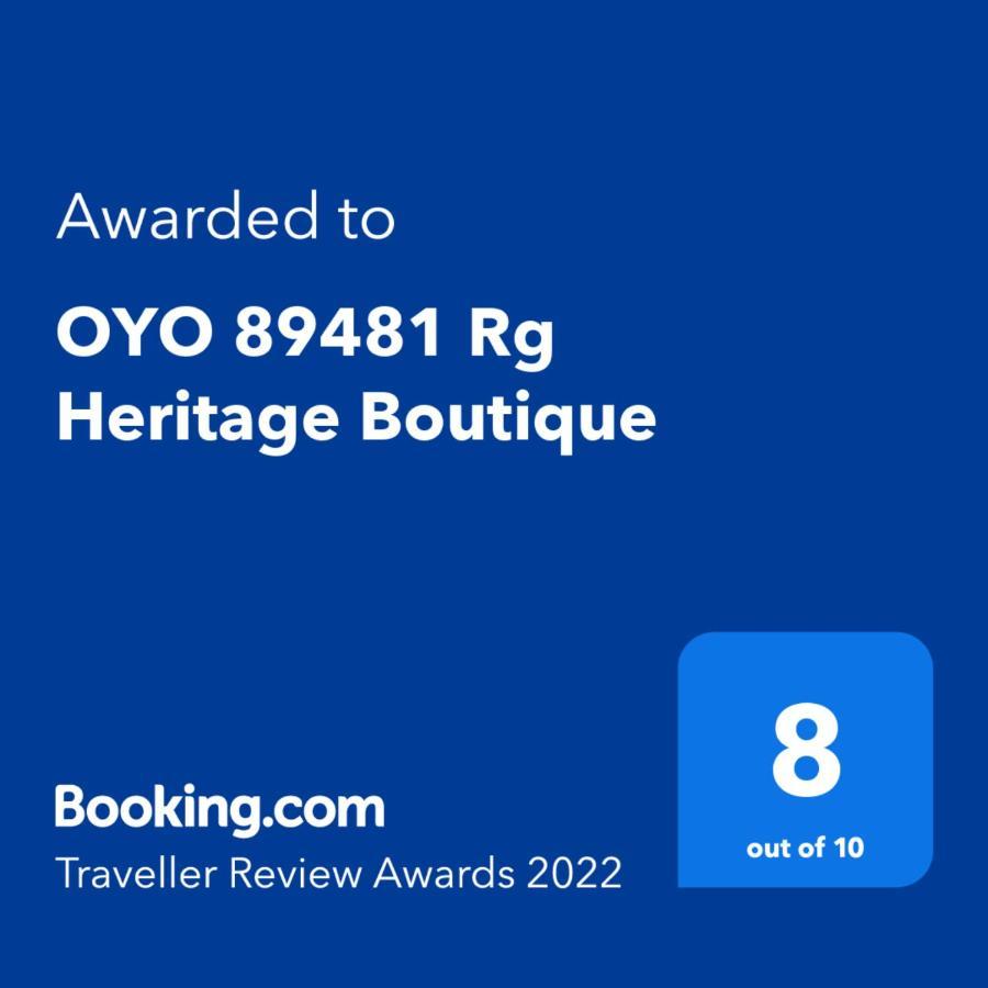 Oyo 89481 Rg Heritage Boutique George Town Exterior foto